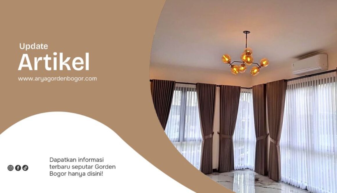 Jual & Jasa Pasang Gorden Bogor