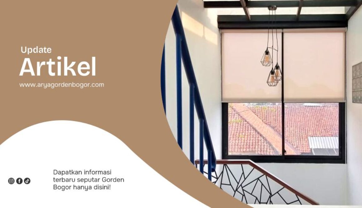 Pasang Roller Blinds Bogor
